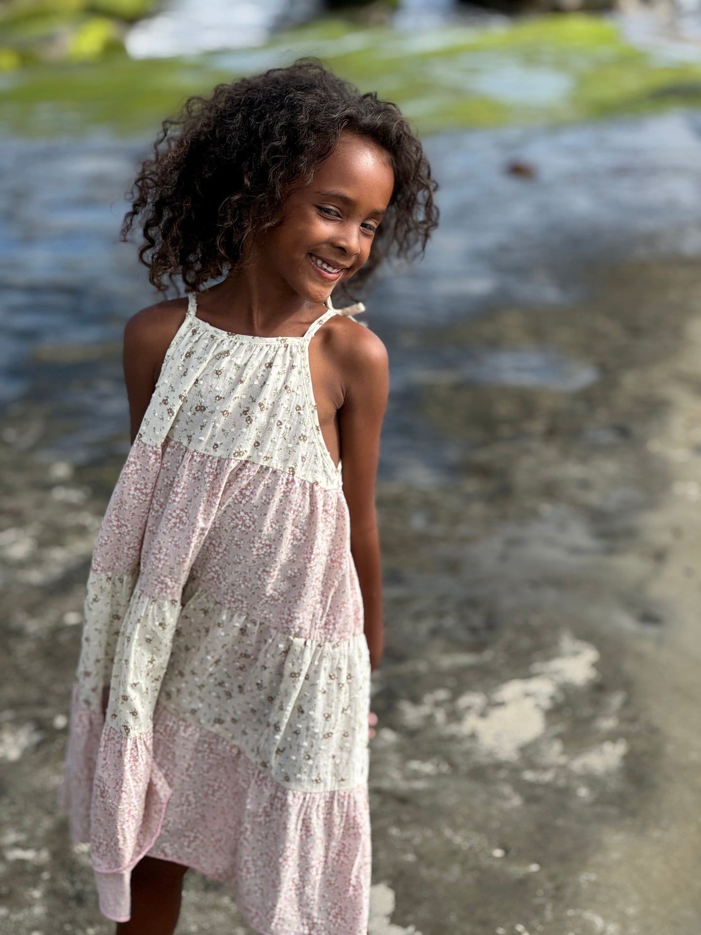 Pink Mix Floral Kit Dress