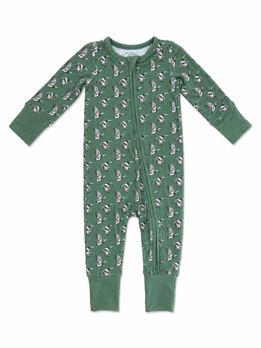 Zipper Romper – Ducks