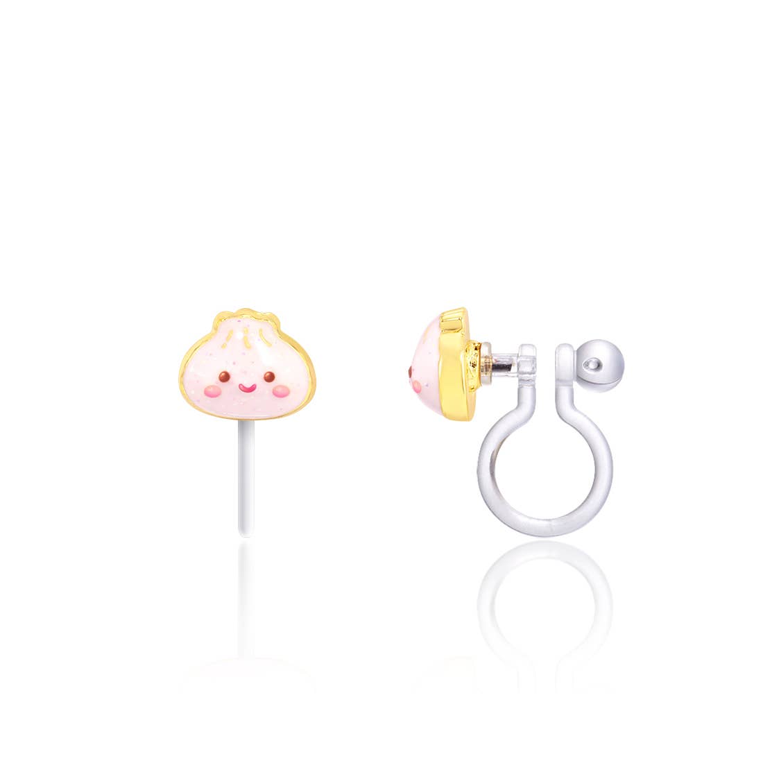 CLIP ON Cutie Earrings | Lucky Dumplings